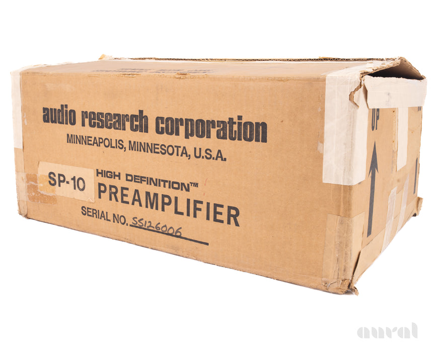 Audio Research SP-10 // VIntage / Tube Preamplifier / Dual Chassis