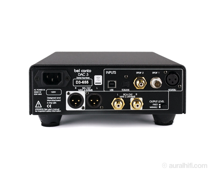 Preowned / Bel Canto DAC-3 / DAC / Near Mint