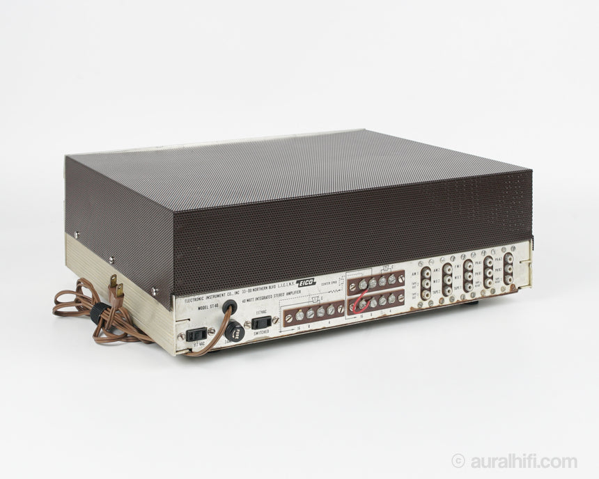 Eico ST-40 // Integrated Tube Amplifier