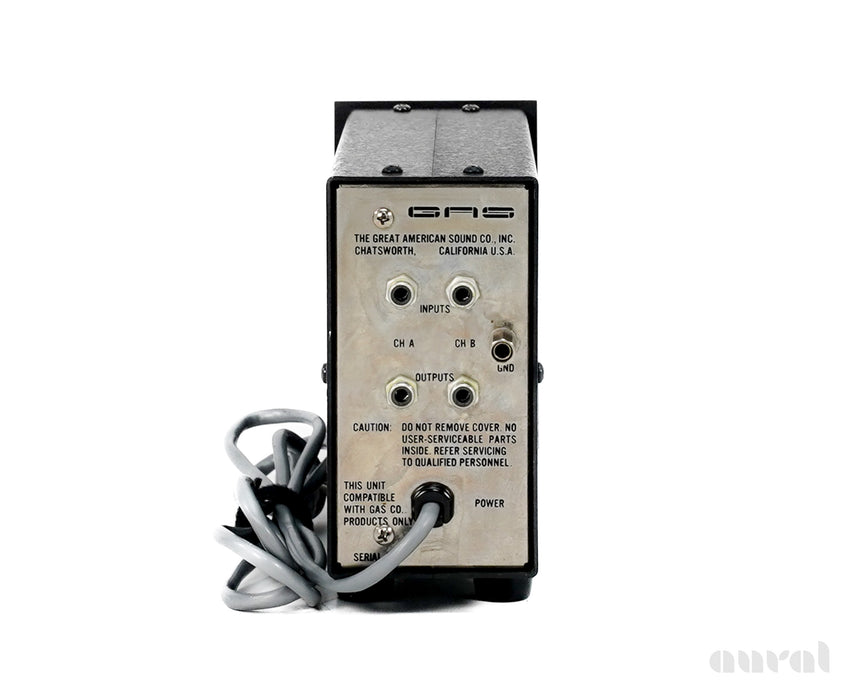GAS Thoebe + Goliath // Vintage / Solid-State Preamplifier with MM/MC Phono