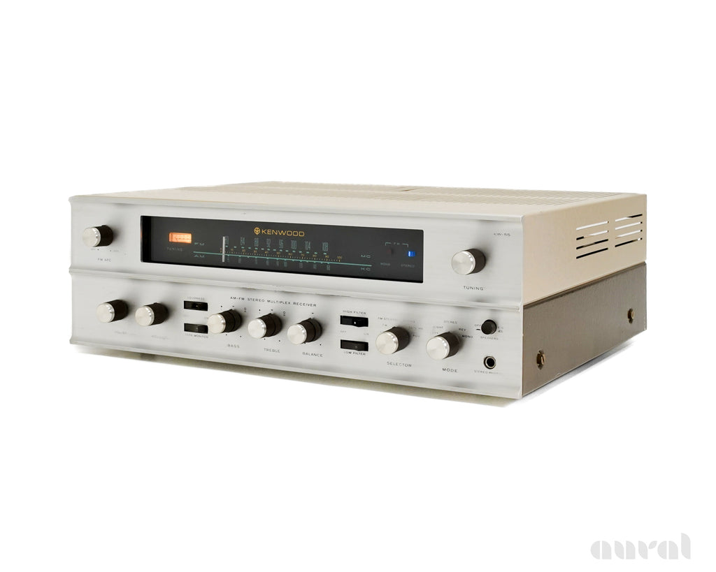 Kenwood KW-55 // Vintage / Stereo Tube FM Receiver For Sale