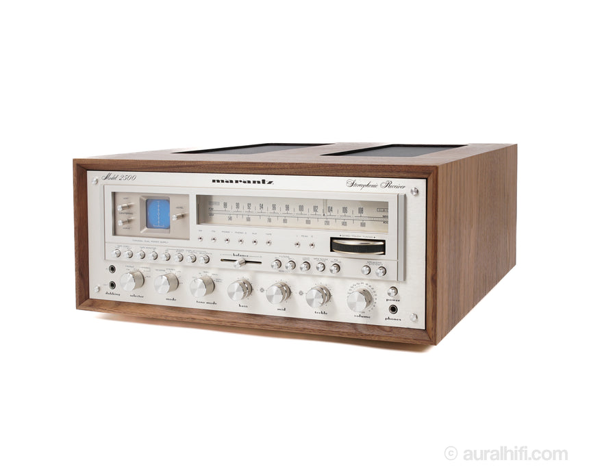 Vintage / Marantz 2500 // Solid State Receiver / Recapped / Minty