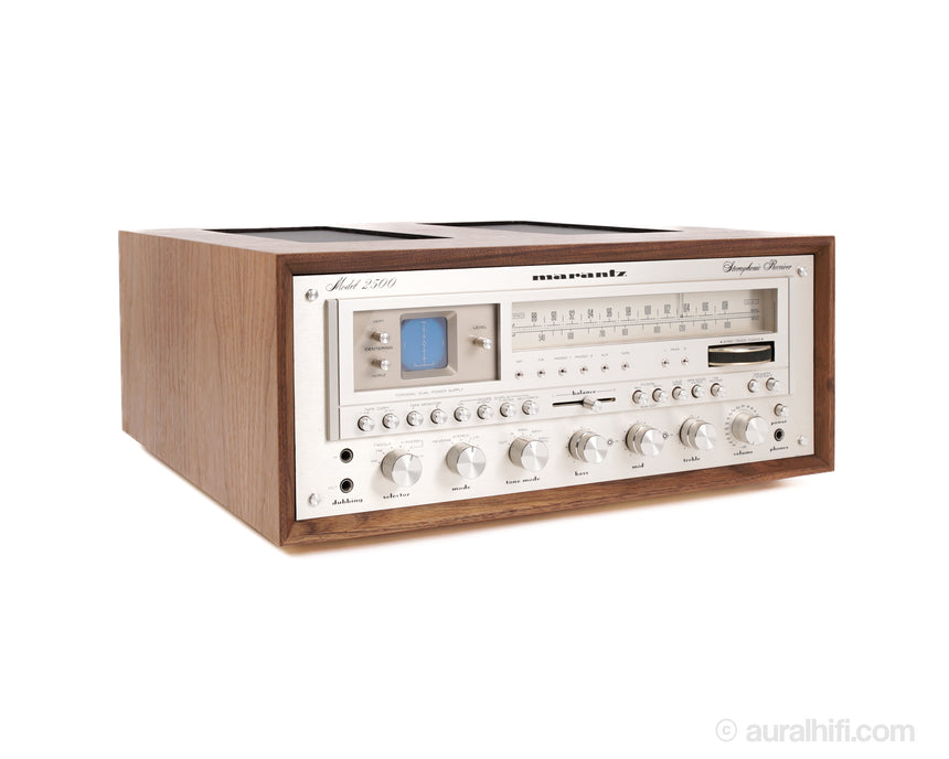 Vintage / Marantz 2500 // Solid State Receiver / Recapped / Minty