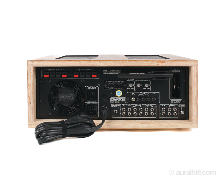 Vintage / Marantz 2500 // Solid State Receiver / Recapped / Minty