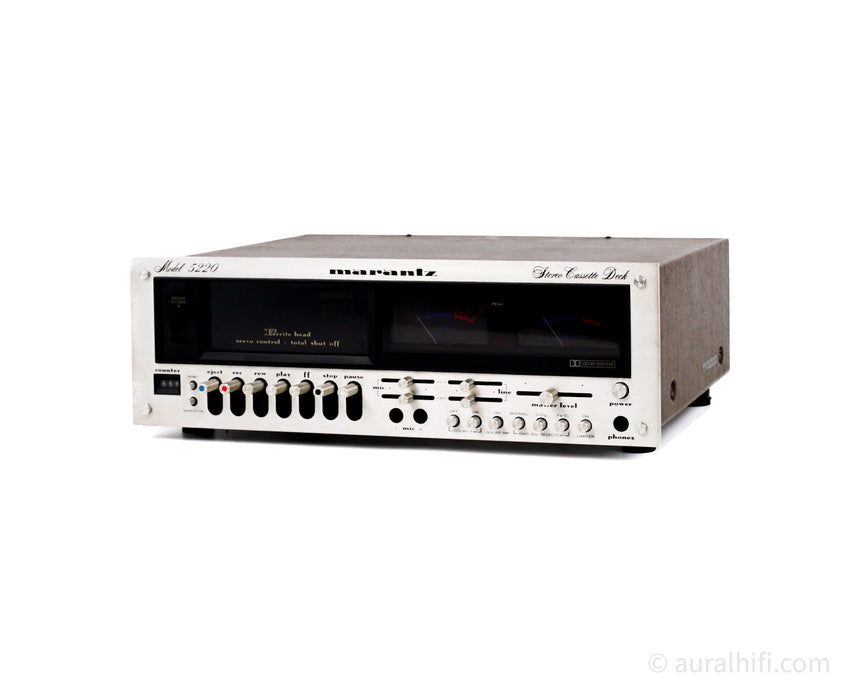 Vintage / Marantz 5220 // 4 track Cassette Deck / Fully Serviced