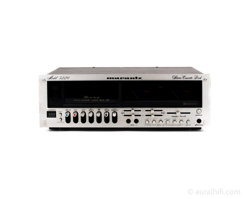 Vintage / Marantz 5220 // 4 track Cassette Deck / Fully Serviced