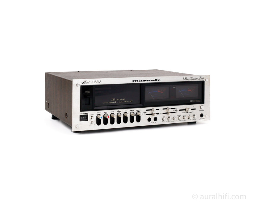 Vintage / Marantz 5220 // 4 track Cassette Deck / Fully Serviced