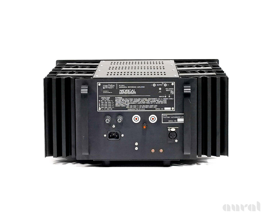 Mark Levinson No. 20.6 // Solid-State Monoblock Amplifiers / 6357 / 6368
