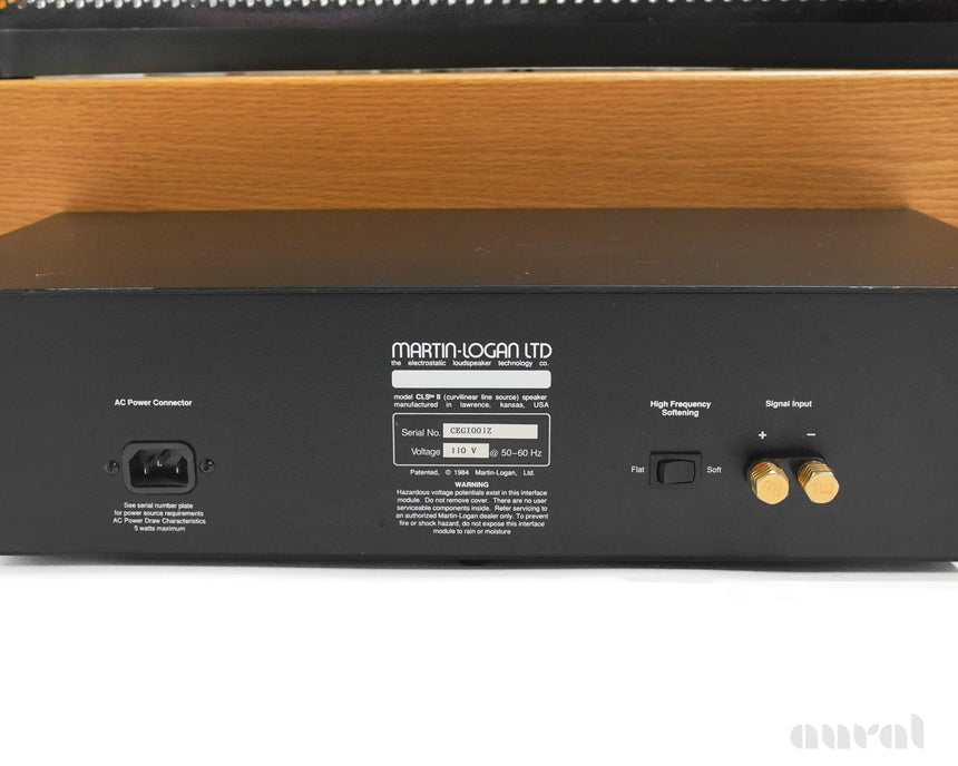 Martin Logan CLS IIz // VIntage / Electrostatic Speakers / Lengendary