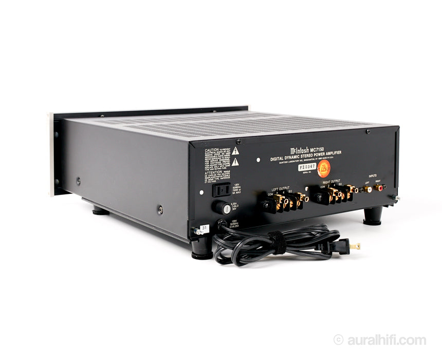 Vintage / McIntosh MC7150 // Solid State Amplifier / Near Mint