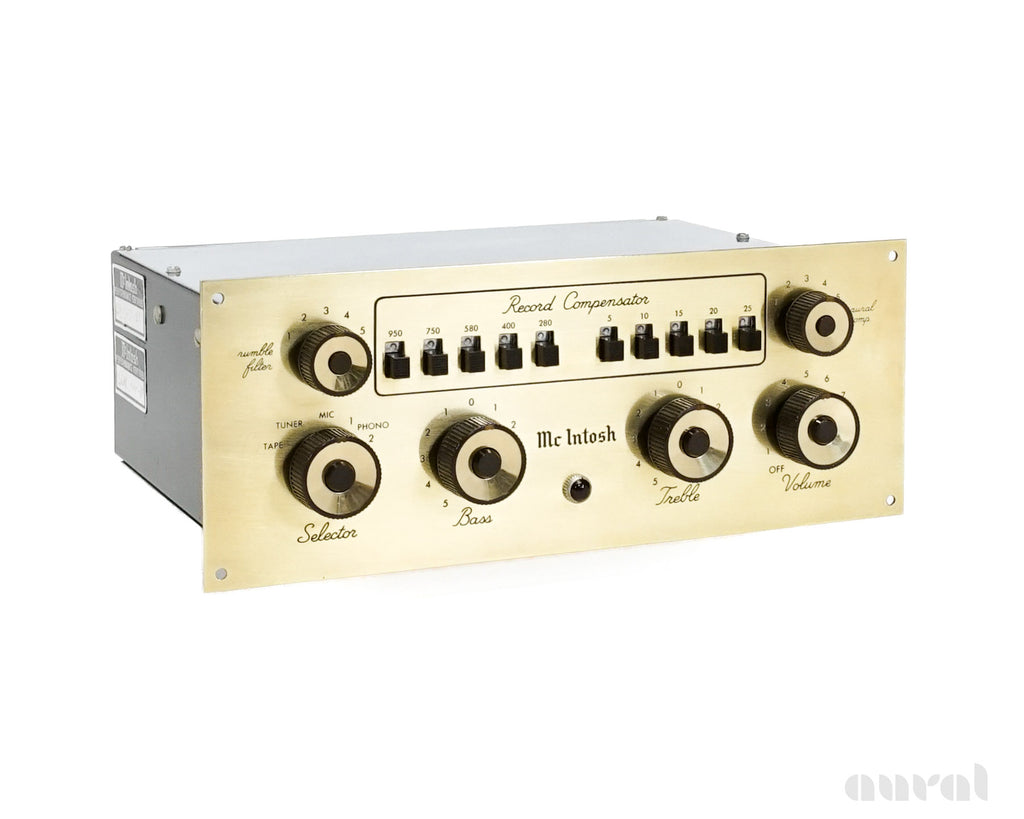 Mcintosh C8 // Vintage / Mono Tube Preamplifier / Single