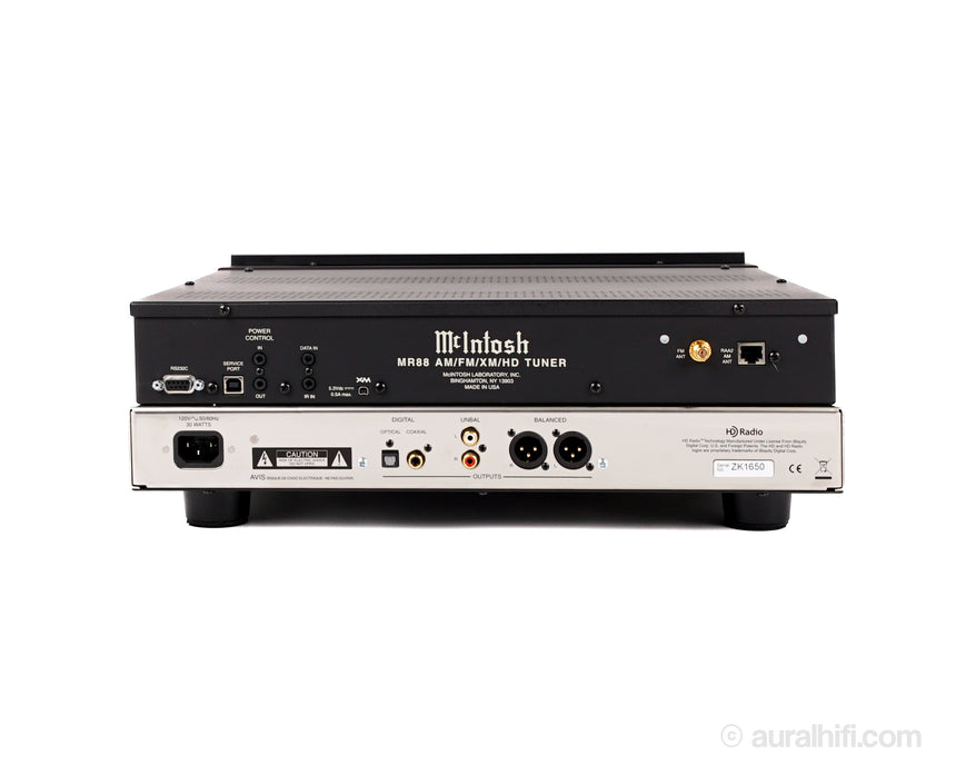 Preowned / McIntosh MR88 // Solid-State Tuner AM/FM/XM/HD / Pristine