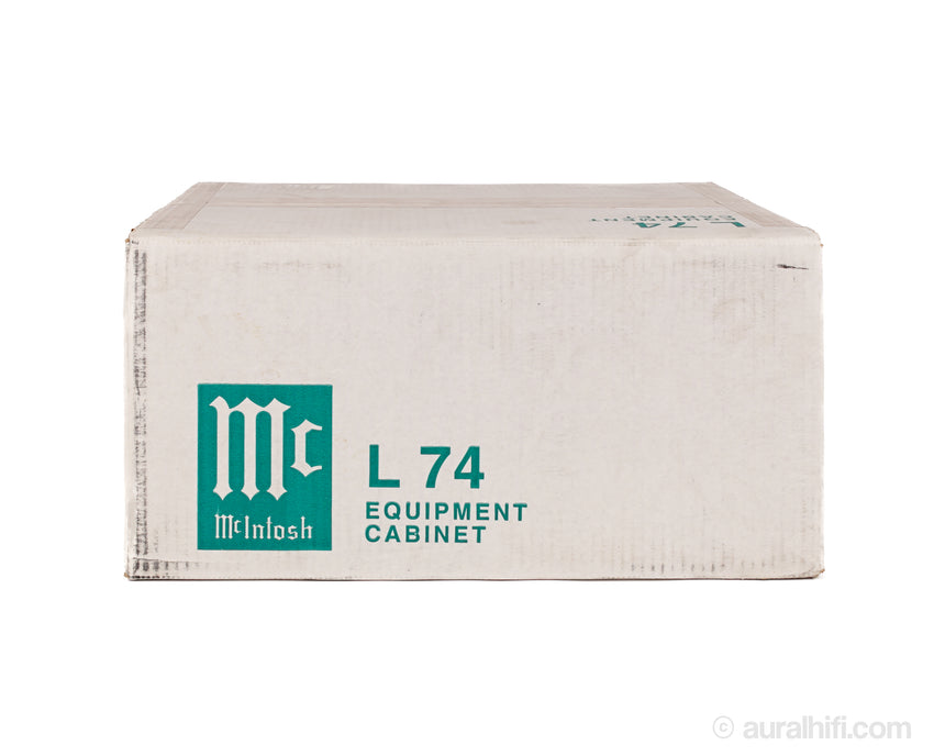 NOS / McIntosh L74 // Rare Walnut Cabinet / Sealed in the Factory Box