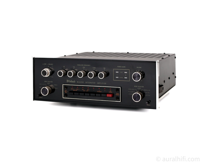 Vintage / McIntosh MA6200 // Integrated Amplifier / Recapped & Restored