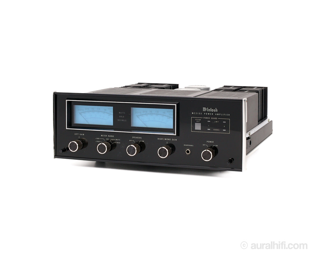 Vintage / Mcintosh MC2155 // Solid-State Amplifier – AURAL HiFi