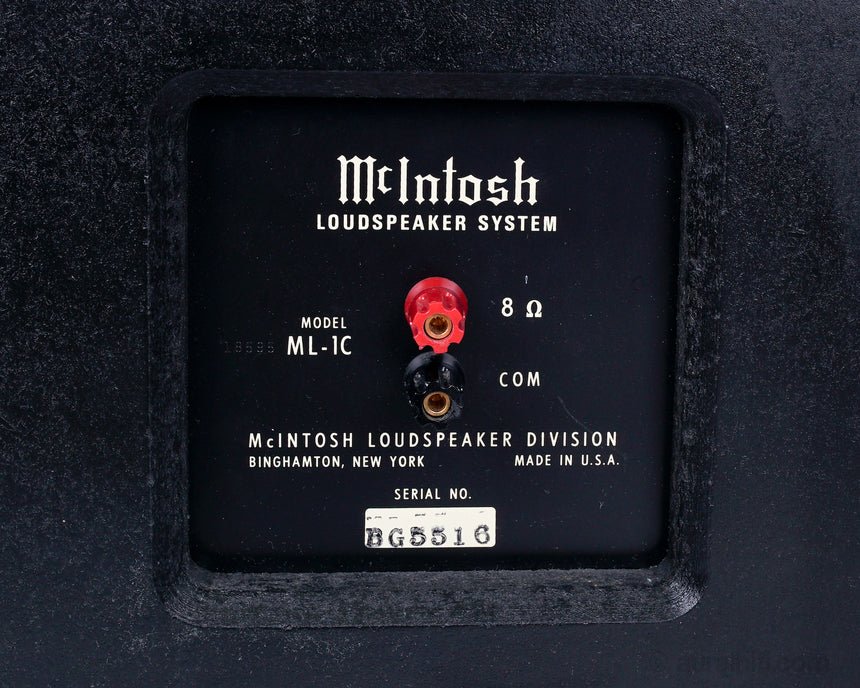 Vintage / McIntosh ML-1C // 4 way loudspeaker / Custom Restoration / Original Boxes
