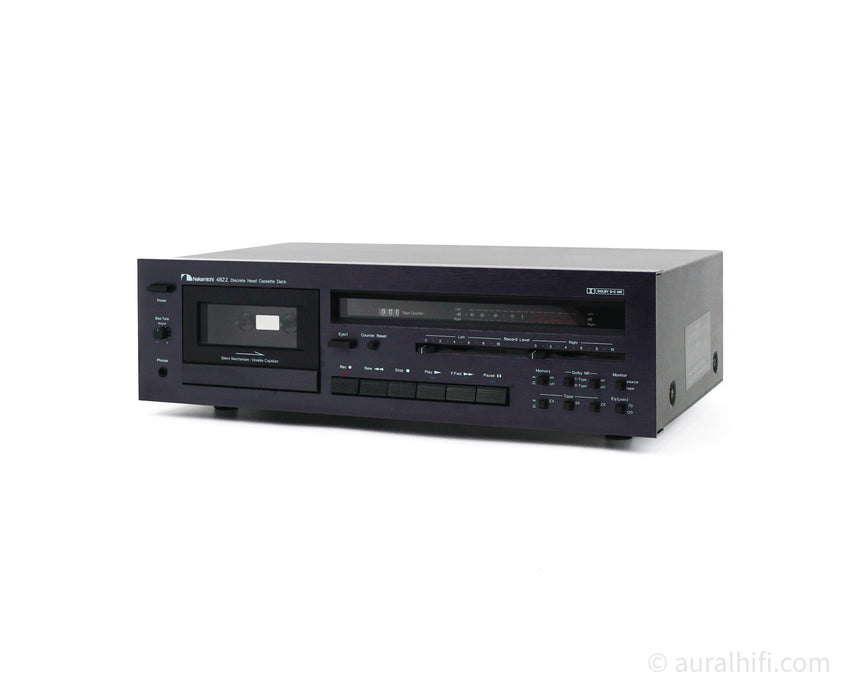 Vintage / Nakamichi 482Z // Three Head Cassette Deck / Minty