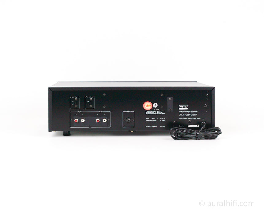 Vintage / Nakamichi 482Z // Three Head Cassette Deck / Minty