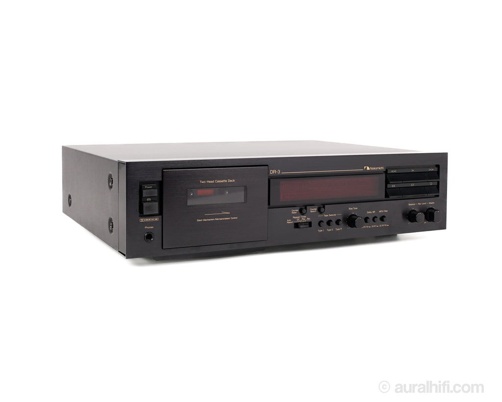 Nakamichi カセットデッキ DR-3 Nakamichi DR-3 – Audiolife － Enjoy your audio life!!