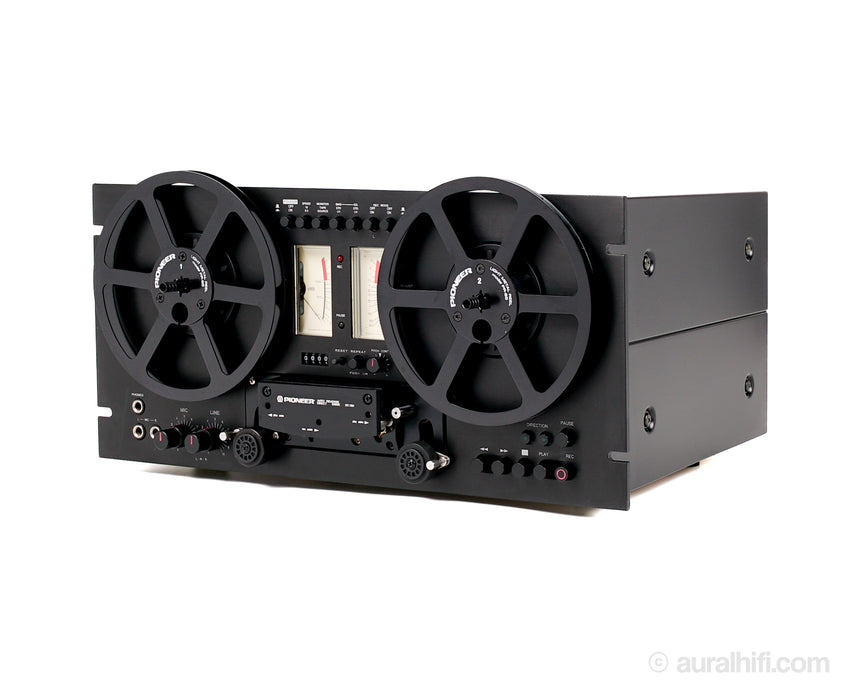Vintage / Pioneer RT-707 // Reel to Reel Tape Player / Custom Spec Noir Edition
