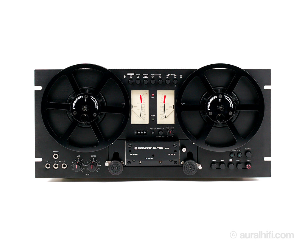 Vintage / Pioneer RT-707 // Reel to Reel Tape Player / Custom Spec Noir  Edition For Sale – AURAL HiFi