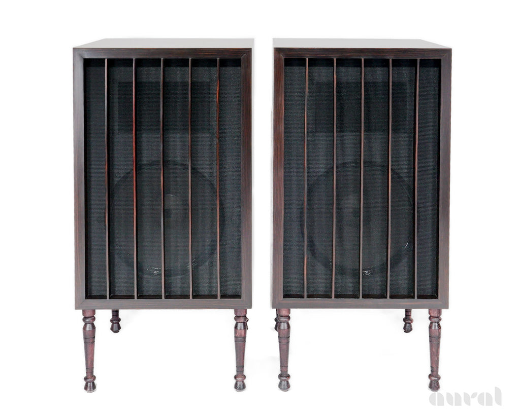 Shindo Laboratory 753 // Field Coil Speakers / Macassar Ebony