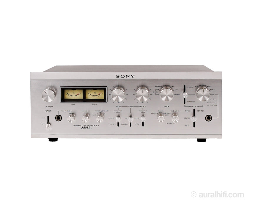 Vintage / Sony TA-2000F // Solid-State Preamplifier