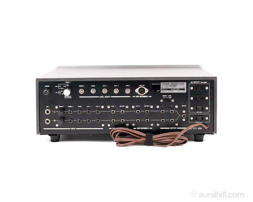 Vintage / Sony TA-2000F // Solid-State Preamplifier