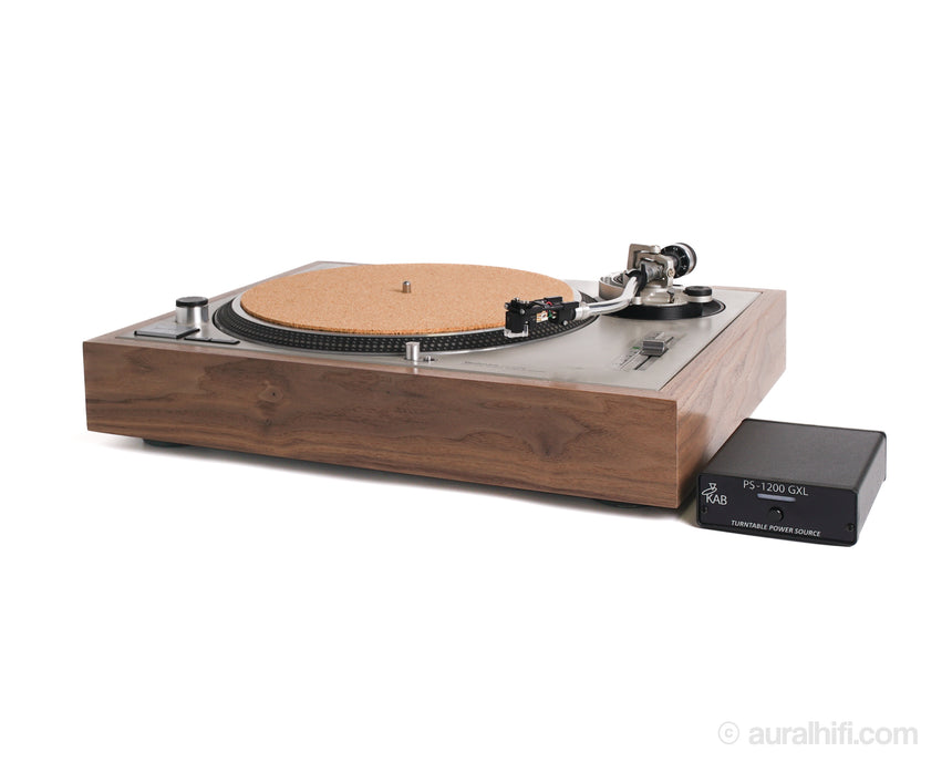 Custom / Technics SL-1200 MK2 // Direct Drive Turntable / KAB & Aural Audiophile Upgrades
