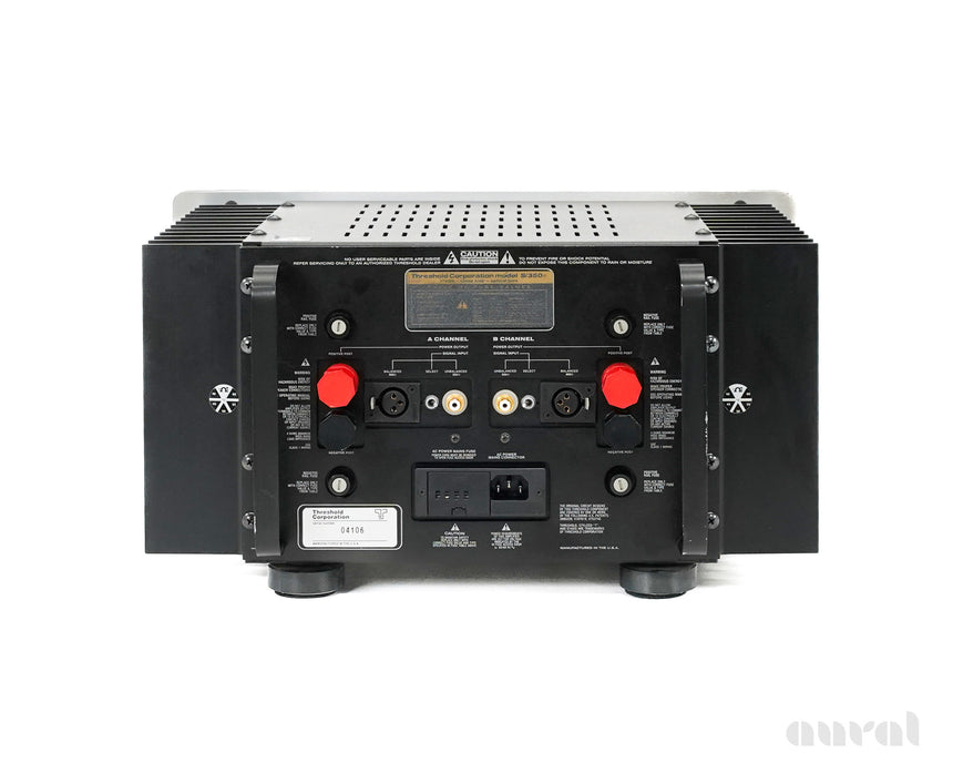 Threshold S/350e // Vintage / Class A/AB STASIS Stereo Amplifier / Recapped