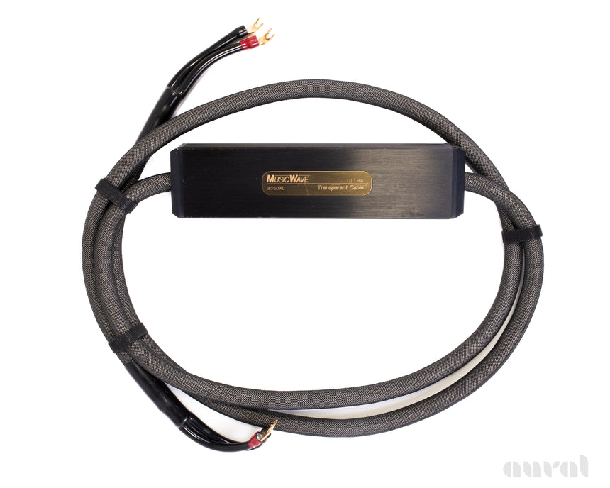 Preowned / Transparent Audio MusicWave Ultra // Speaker Cables / 10ft Pair Spade / 3350XL
