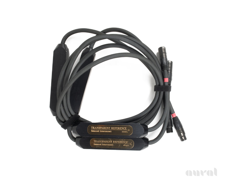 Preowned / Transparent Audio Reference // Balanced XLR Interconnects / 8ft Pair / 2006XL