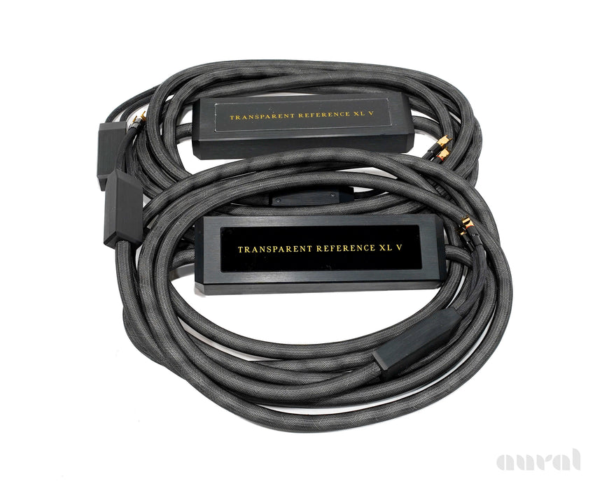 Transparent Audio Reference XL V // Preowned Speaker Cables with box / 25ft Spade / 1430