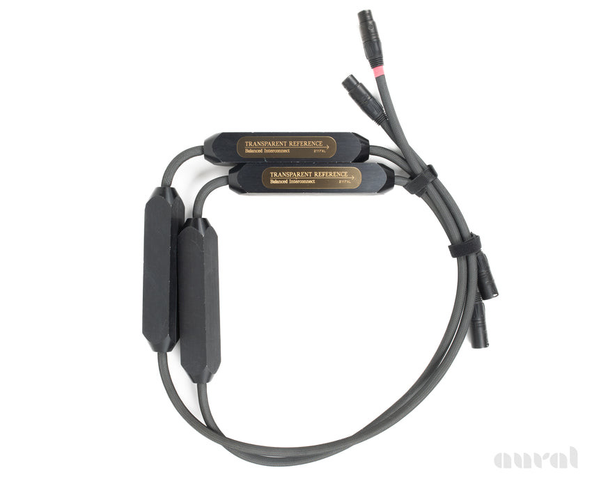 Preowned / Transparent Audio Reference // Balanced XLR Interconnects / 4ft Pair / 2117XL