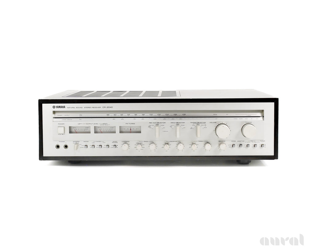 Yamaha CR-2040 // Vintage / Solid-State Receiver / 120wpc – AURAL HiFi