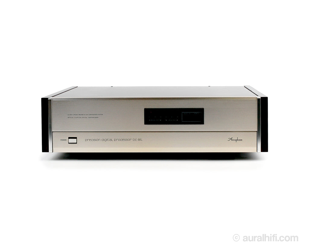 Preowned Accuphase DC-81L // DAC & Manual – AURAL HiFi
