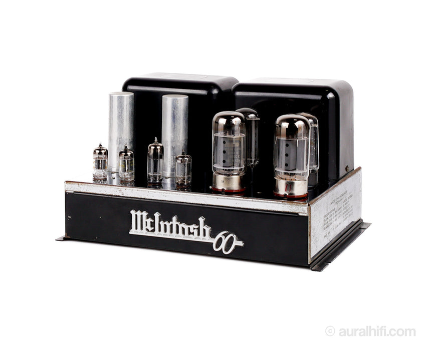 Vintage McIntosh MC60 // Tube Amplifier Monoblock