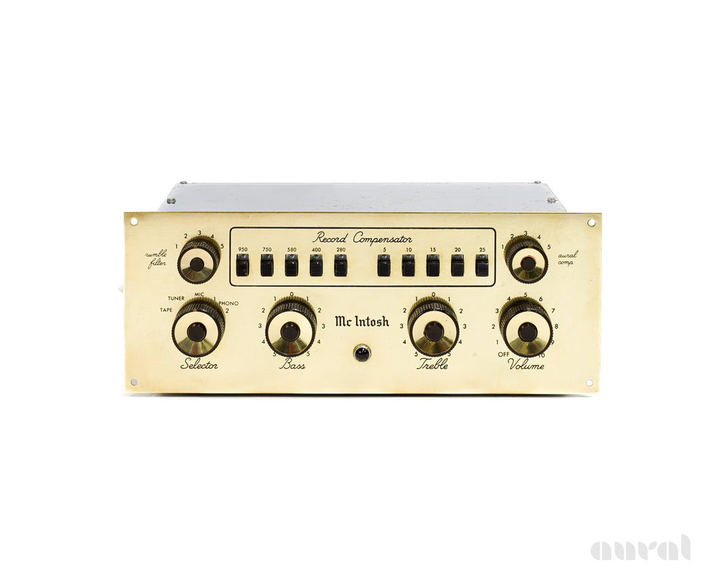 Mcintosh C8 // Vintage / Mono Tube Preamplifier – AURAL HiFi