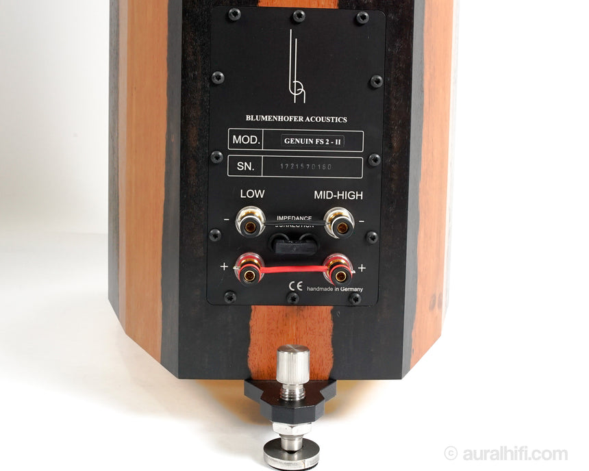 Blumenhofer Acoustics Genuin FS-2 Mk2 // New / Horn loaded Speakers