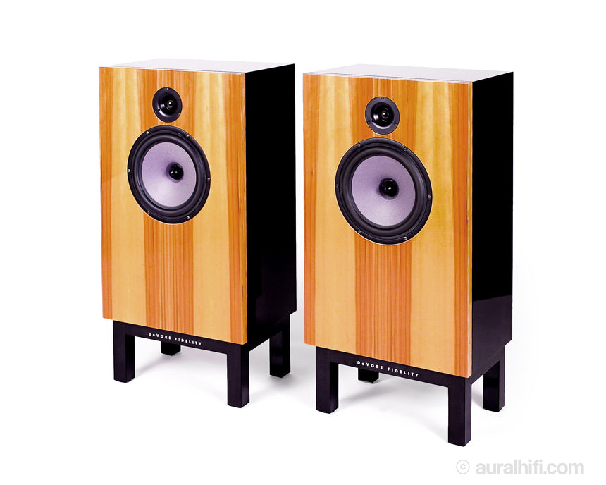 DeVore Fidelity Orangutan O/96 // New / Speakers / Lace Walnut / Hand Polished Gloss