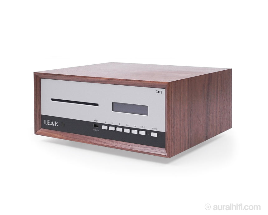 Leak  CDT // New / CD Transport / Walnut Cabinet
