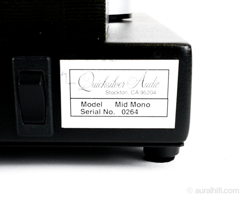 Quicksilver Mid mono // Tube Amplifier Monoblocks