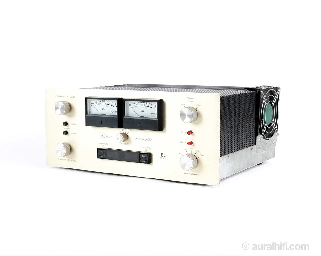 【中古】90W STREO HIFI AMP Vintage Dynaco Stereo 400 M // Solid-State Amplifier – AURAL HiFi