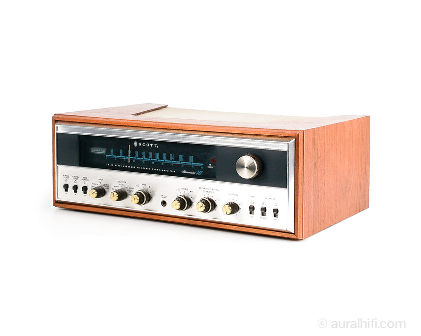 Vintage HH Scott Stereomaster 348 // Solid-State Receiver / Serviced / Professionally Refinished Cabinet