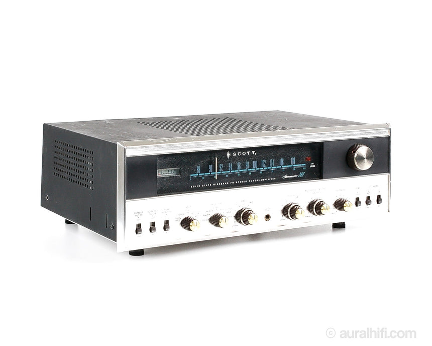 Vintage HH Scott Stereomaster 348 // Solid-State Receiver / Serviced / Professionally Refinished Cabinet