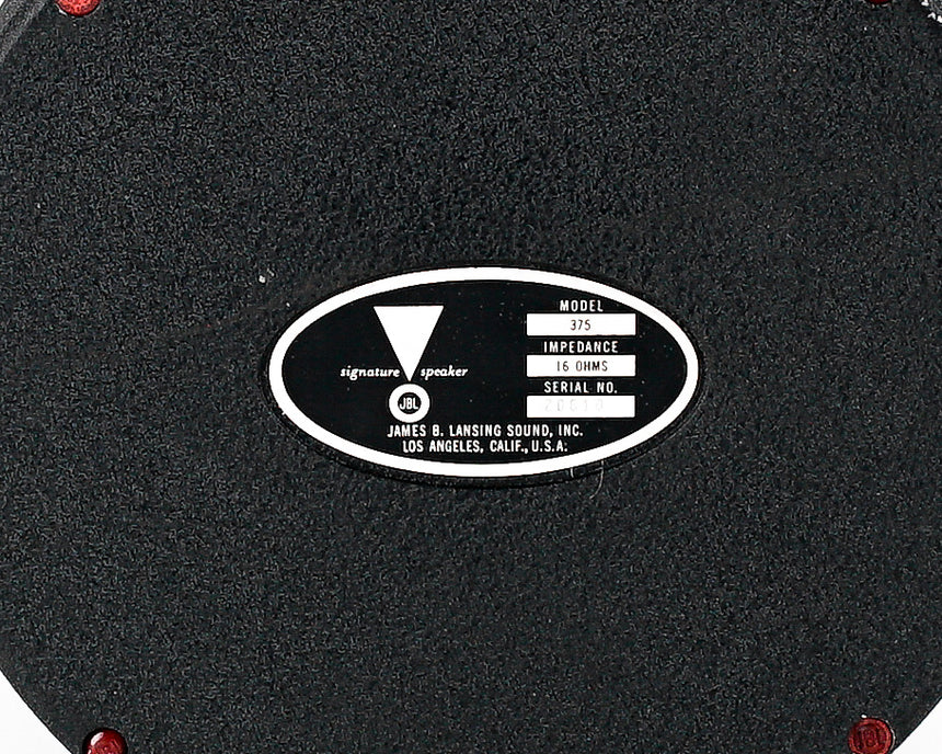 Vintage JBL 375 // Compression Driver 20810