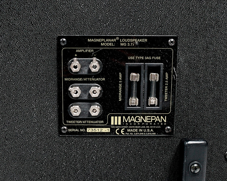 Magnepan 3.7i // Speakers / Dark Cherry / Sequential / Original Boxes & Stands