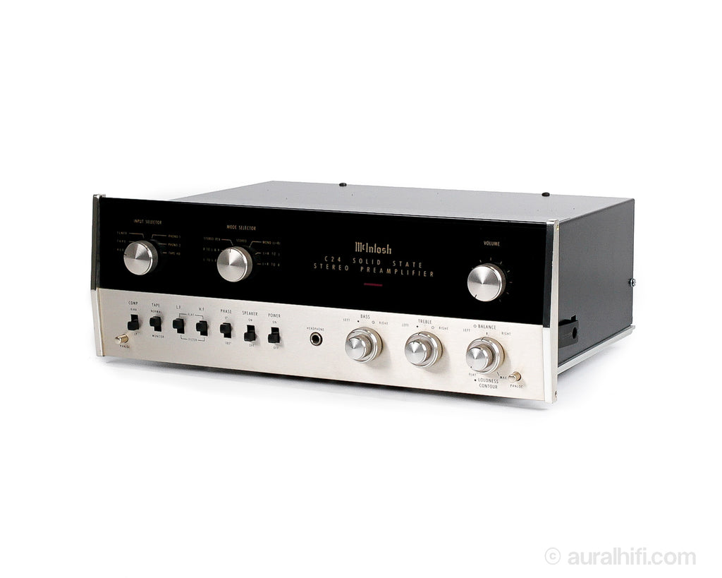 Vintage Mcintosh C24 // Solid-State Preamplifier / Superb – AURAL HiFi