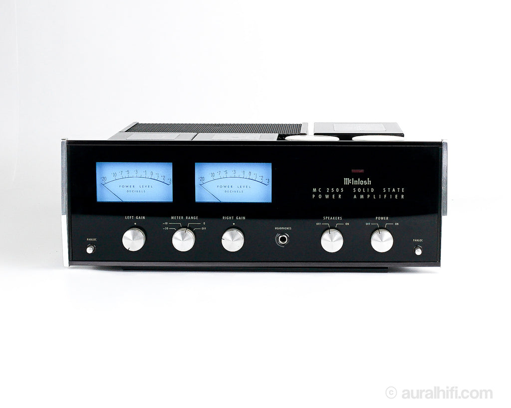 Vintage Mcintosh MC2505 // Solid-State Amplifier / Professionally