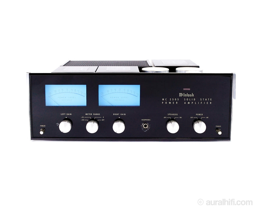 Vintage McIntosh MC2505 // Solid-State Amplifier